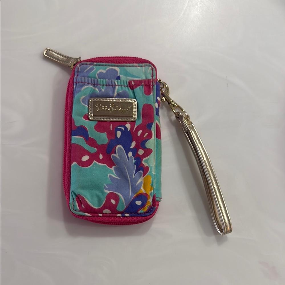 Lilly Pulitzer Multicolor Wristlet Phone Case
